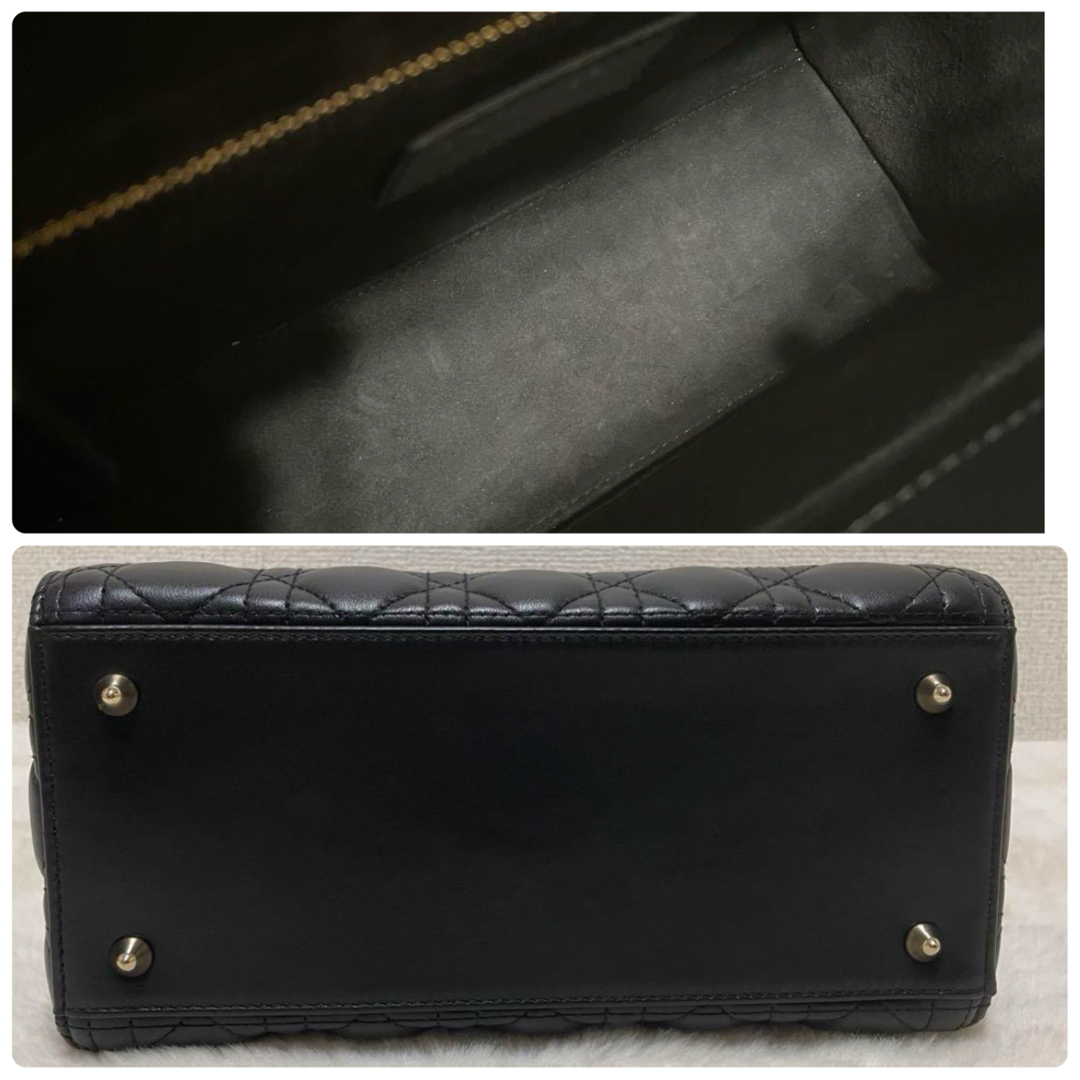 Christian Dior - 【極美品】2023年レディディオール ミディアム