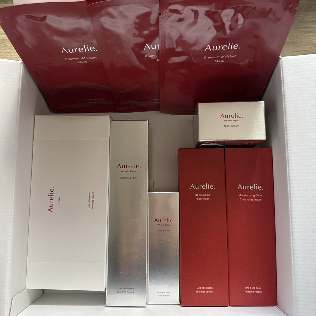 オレリー プレミアムエイジング集中ケアコース6