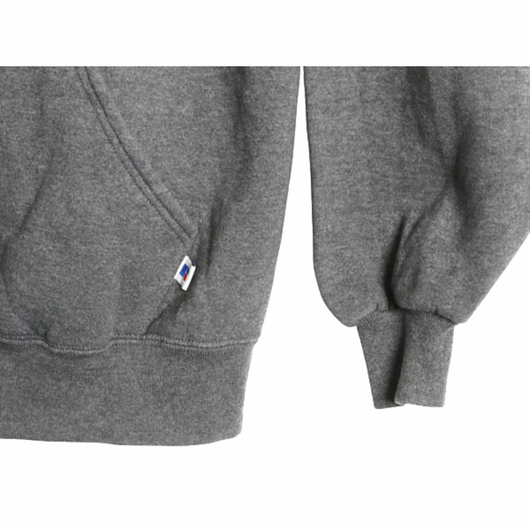 Russell Athletic - 90s USA製 ラッセル 無地 スウェット フード