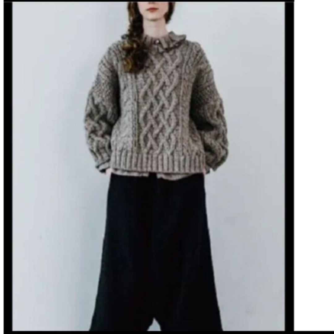 nest Robe - リネンリバーレースラッフルカラーブラウスの通販 by ぽん