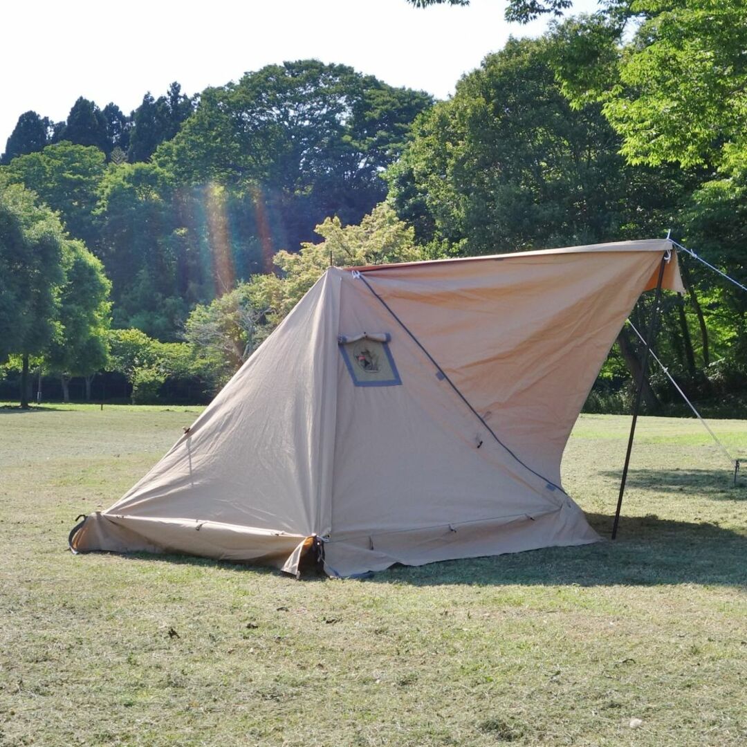 美品 バンドック BUNDOK ソロベース EX BDK-79EX TCSB 二股ポール 2本