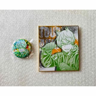 桃源暗鬼 猫咲 波久礼 色紙 ホログラム缶バッジの通販 by △ shop｜ラクマ