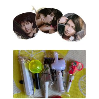 山下智久 山P うちわ3点 ペンライト7点セットの通販 by mikan's shop