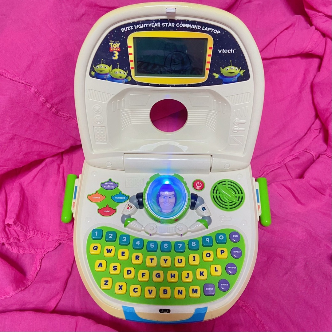 レア 希少 ディズニー トイストーリー パソコン おもちゃ VTech PCの