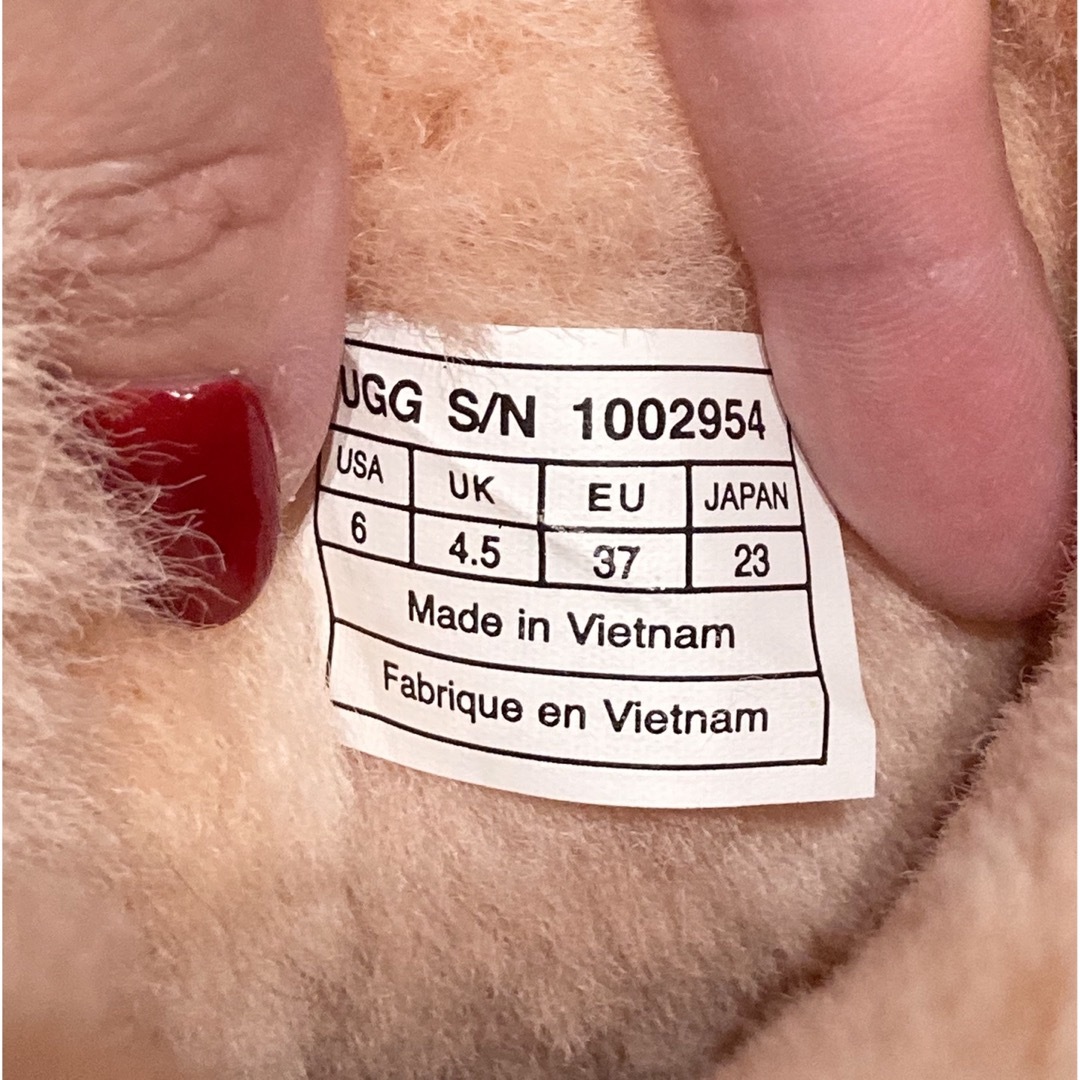 UGG - UGG ムートンブーツ ピンク リボンの通販 by mami's shop｜アグ