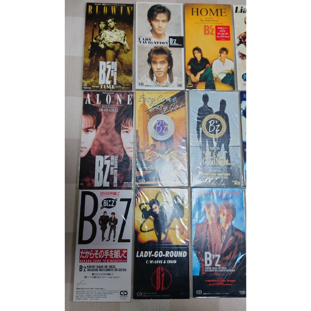 B'z 8cmシングルCD ご希望の5点セットで ☆ご希望の品数での販売も可