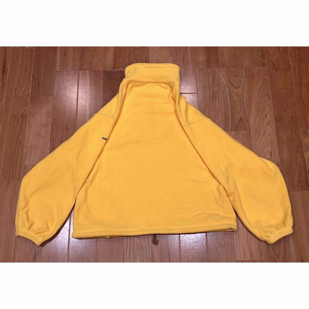 美品 あいみょん 会員限定 ぬくもりプリーズフリース イエロー 黄色
