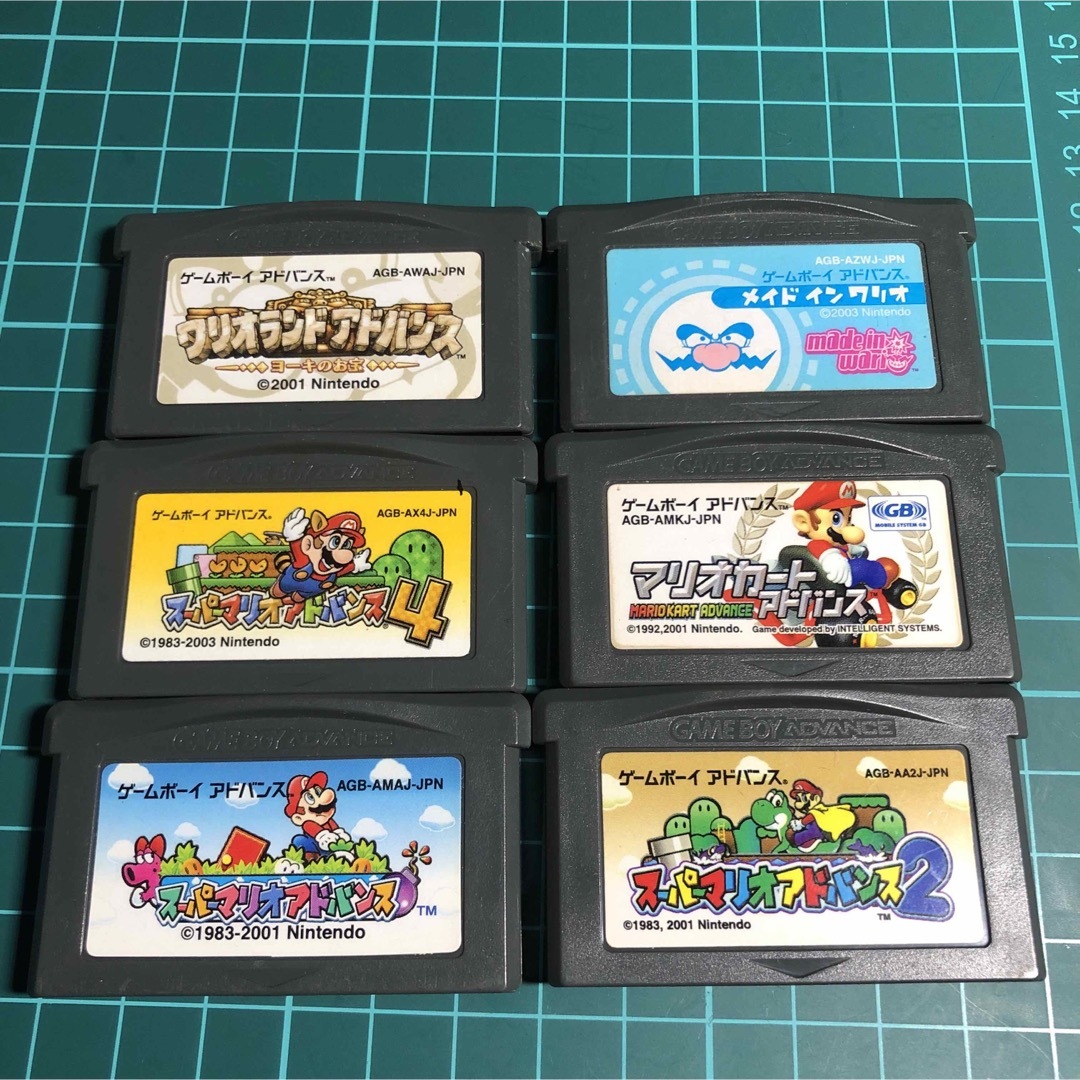 ゲームボーイアドバンス - マリオGBAとワリオGBAのセットの通販 by