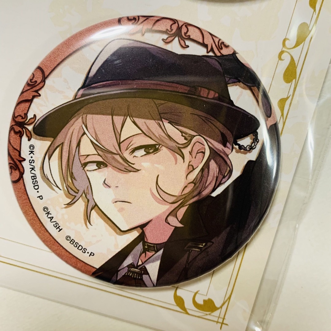 文豪ストレイドッグス 大博覧会 中原中也 缶バッ