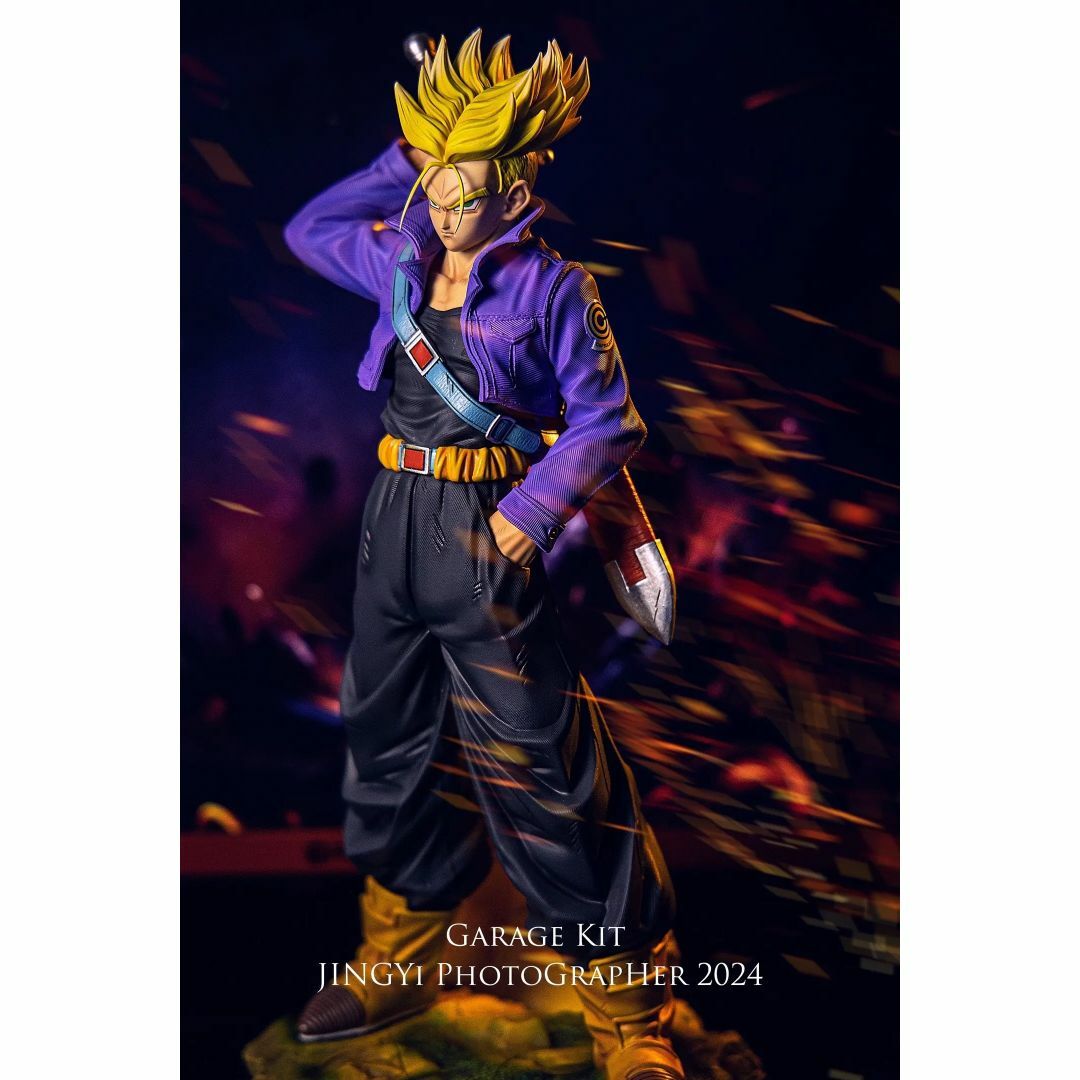 ドラゴンボール 超サイヤ人 未来トランクス フィギュア ガレージキット