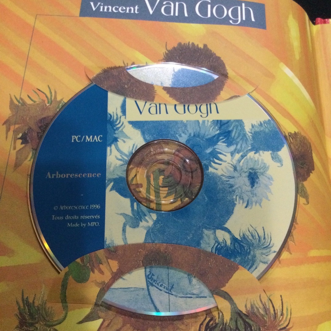CD-ROM付 ゴッホ 作品集 画集 フランス語 Van Gogh 洋書の通販 by