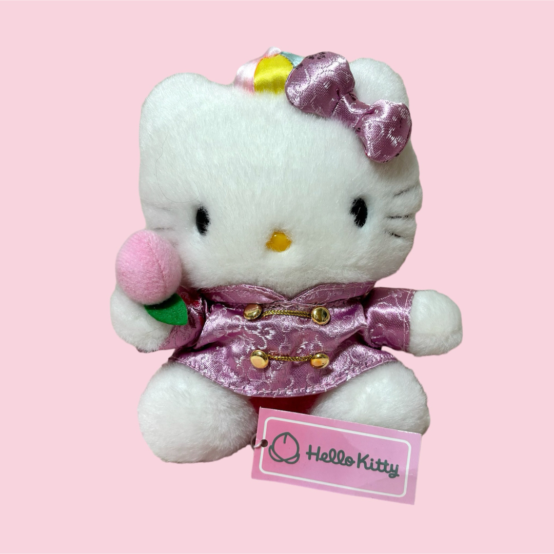 ハローキティ - サンリオ レトロ 1997年製 ハローキティ チャイナ服