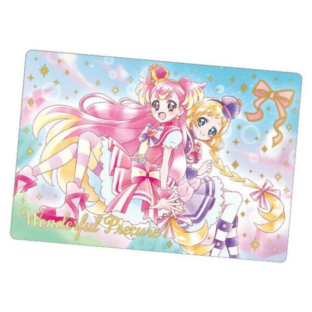 プリキュア カードウエハース9 SSR キュアワンダフル＆キュア