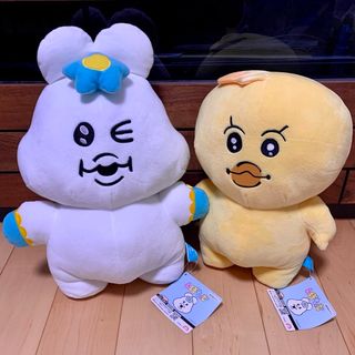 おぱんちゅうさぎ - んぽちゃむ BIGぬいぐるみ 可哀想に おぱんちゅ