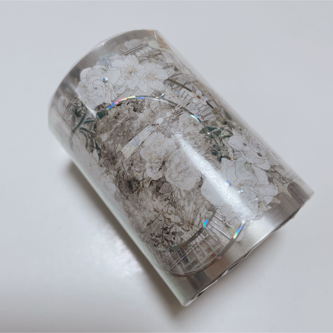 ⑥♡海外マステ♡ WINES STUDIO さん 月揺容（贝壳銀）の通販 by