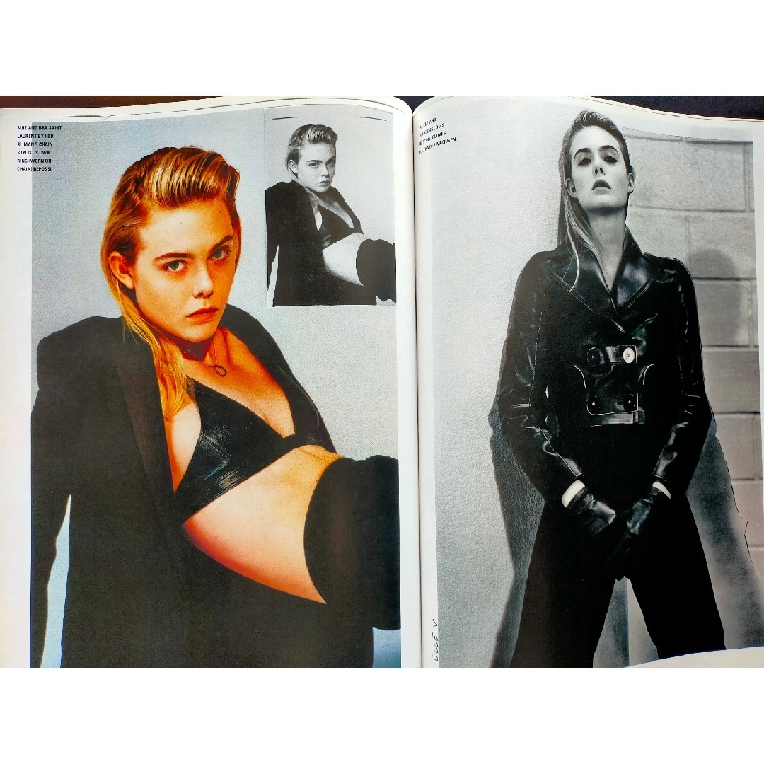 i-D MAGAZINE 2015年秋号 エル・ファニングの通販 by vous me sentez