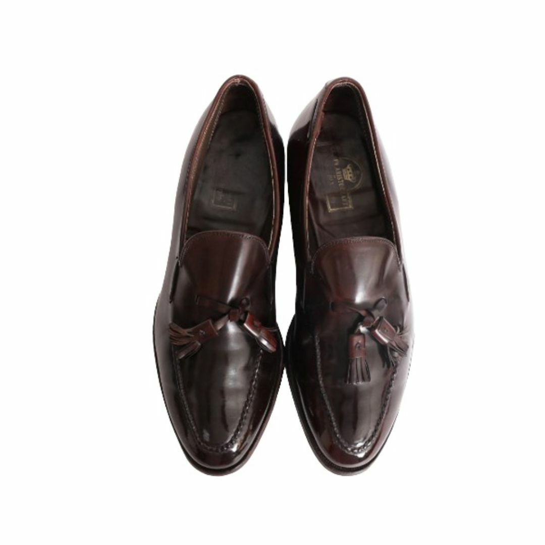 80s USA製 ジョンストン&マーフィー コードバン タッセル ローファー