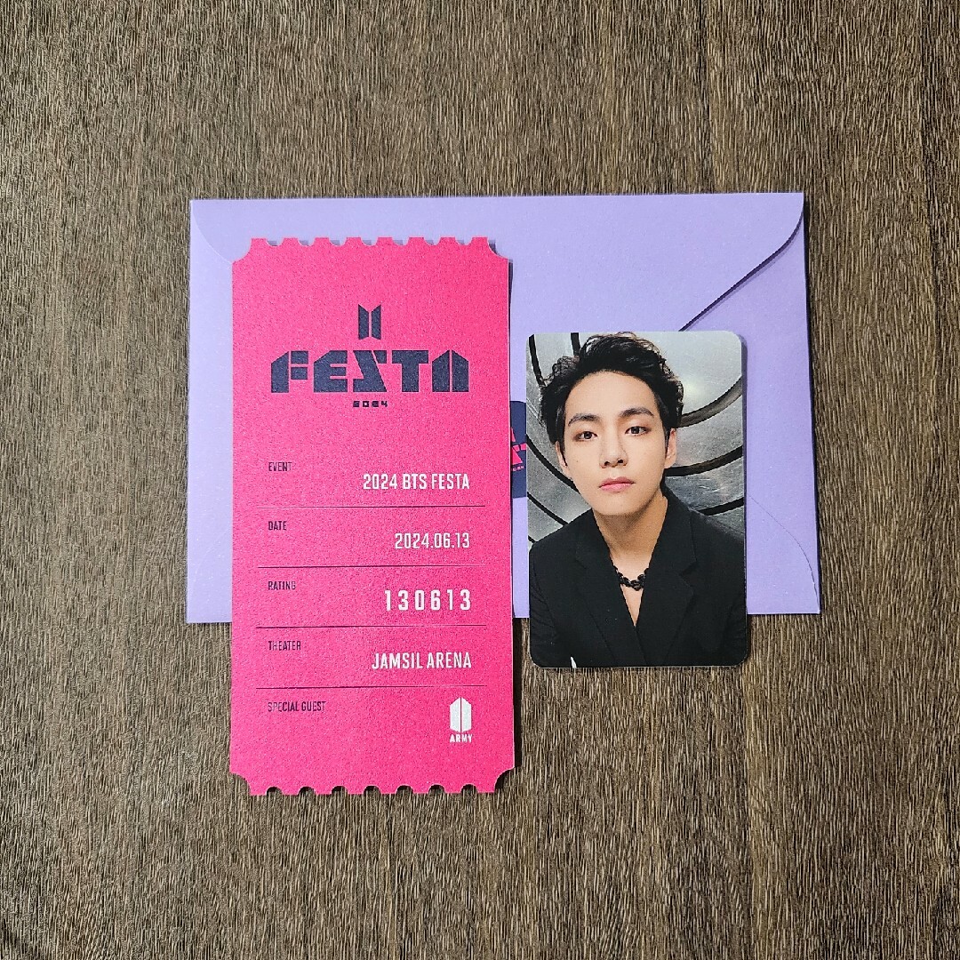 BTS FESTA ARMY V テテ トレカ テヒョン FC 限定