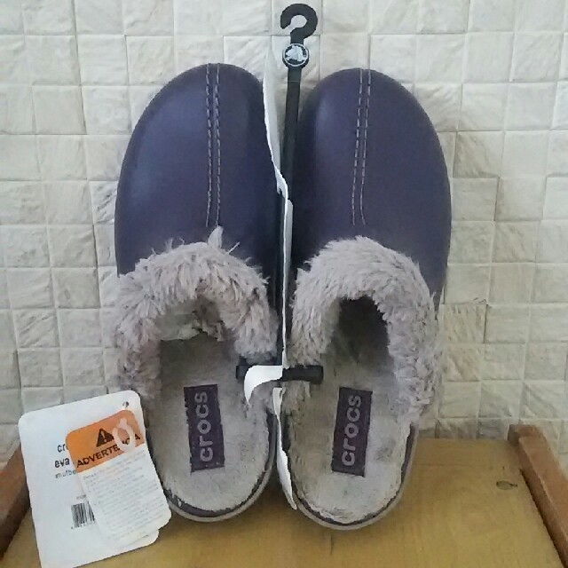 crocs - クロックス コブラー 新品 サボ ファー W9の通販 by チャコ's