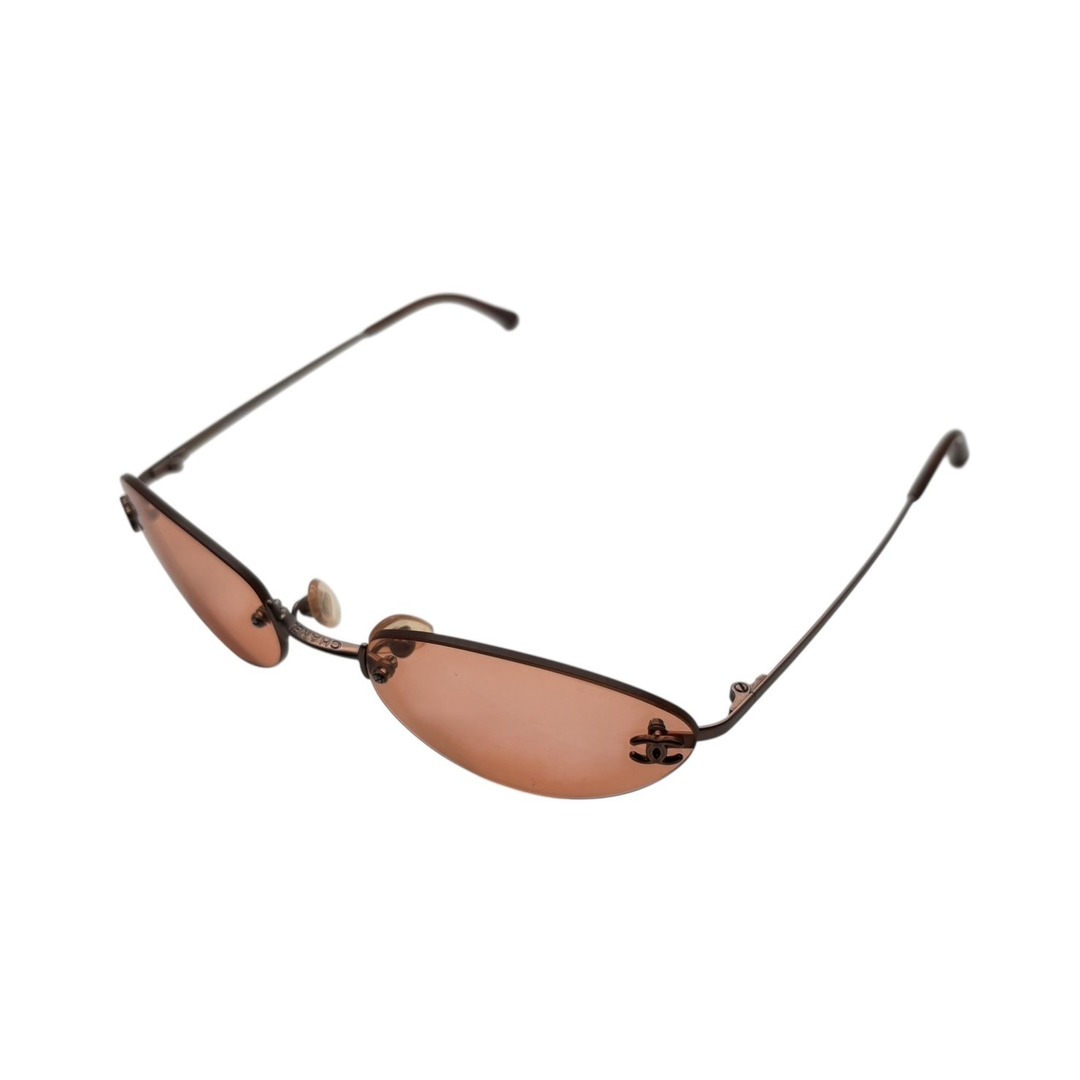 CHANEL - CHANEL シャネル リムレス サングラス アイウェア 4003 c.116