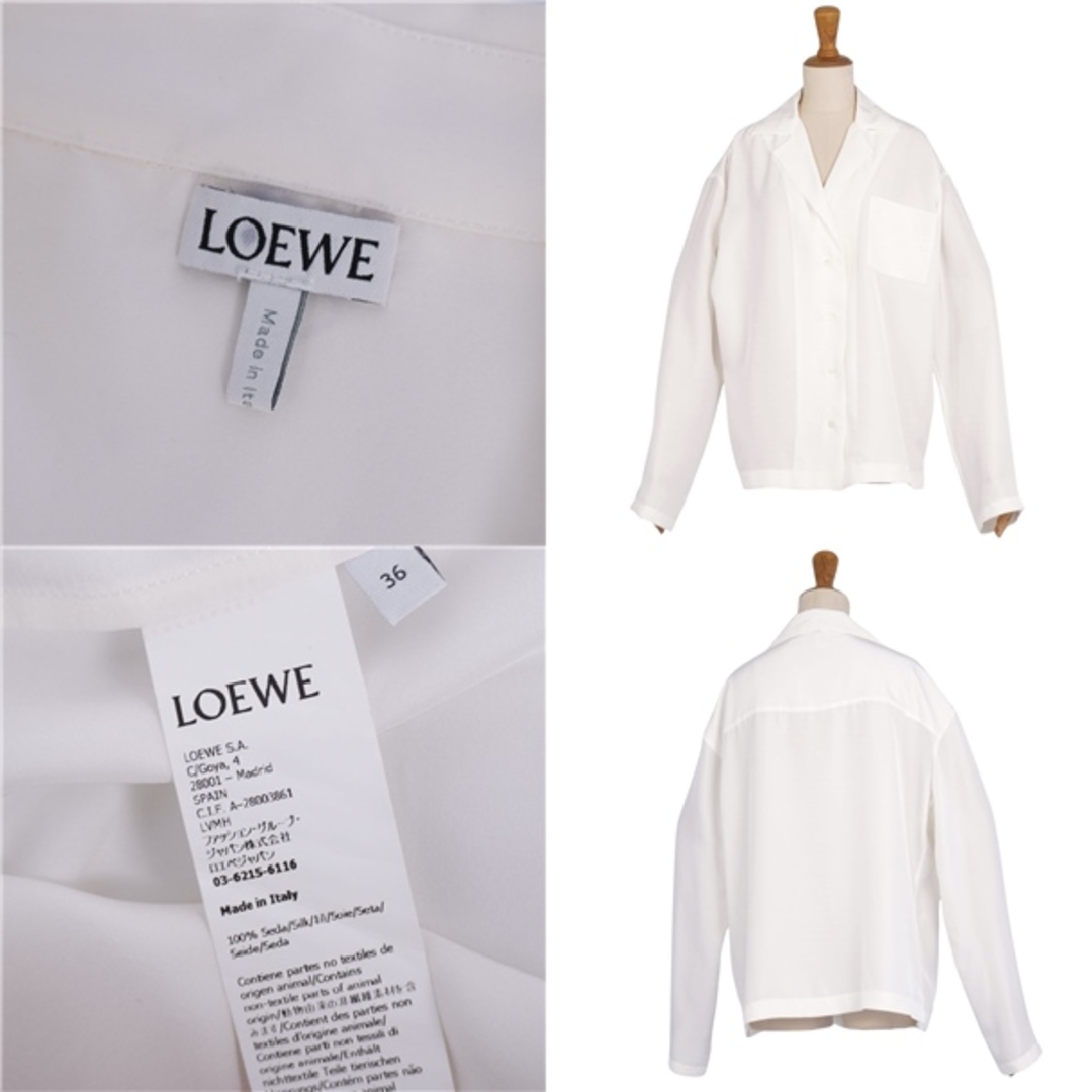 LOEWE - ロエベ LOEWE シャツ ブラウス ロングスリーブ 長袖