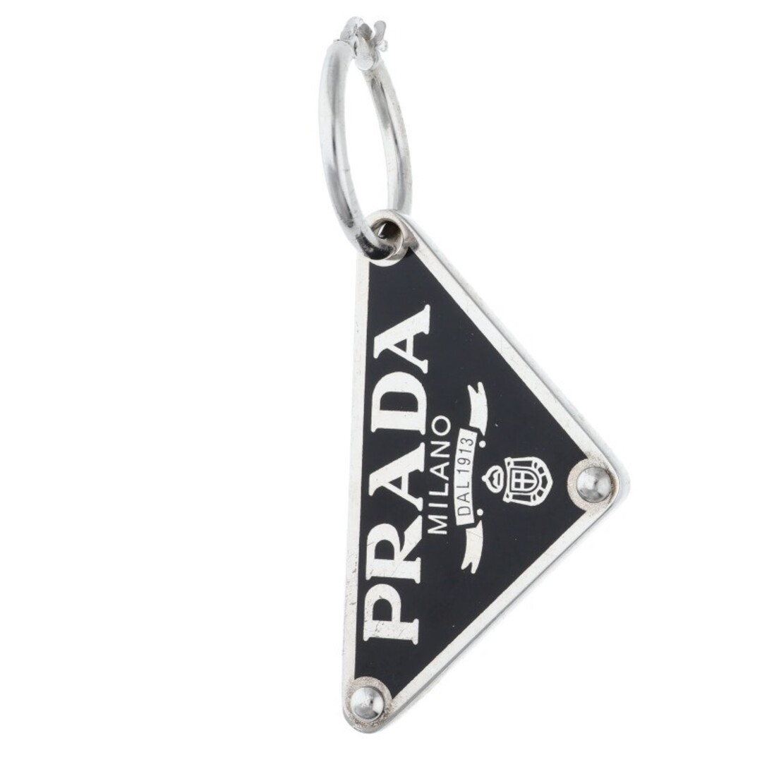 PRADA - プラダ トライアングルロゴプレートピアス メンズの通販 by