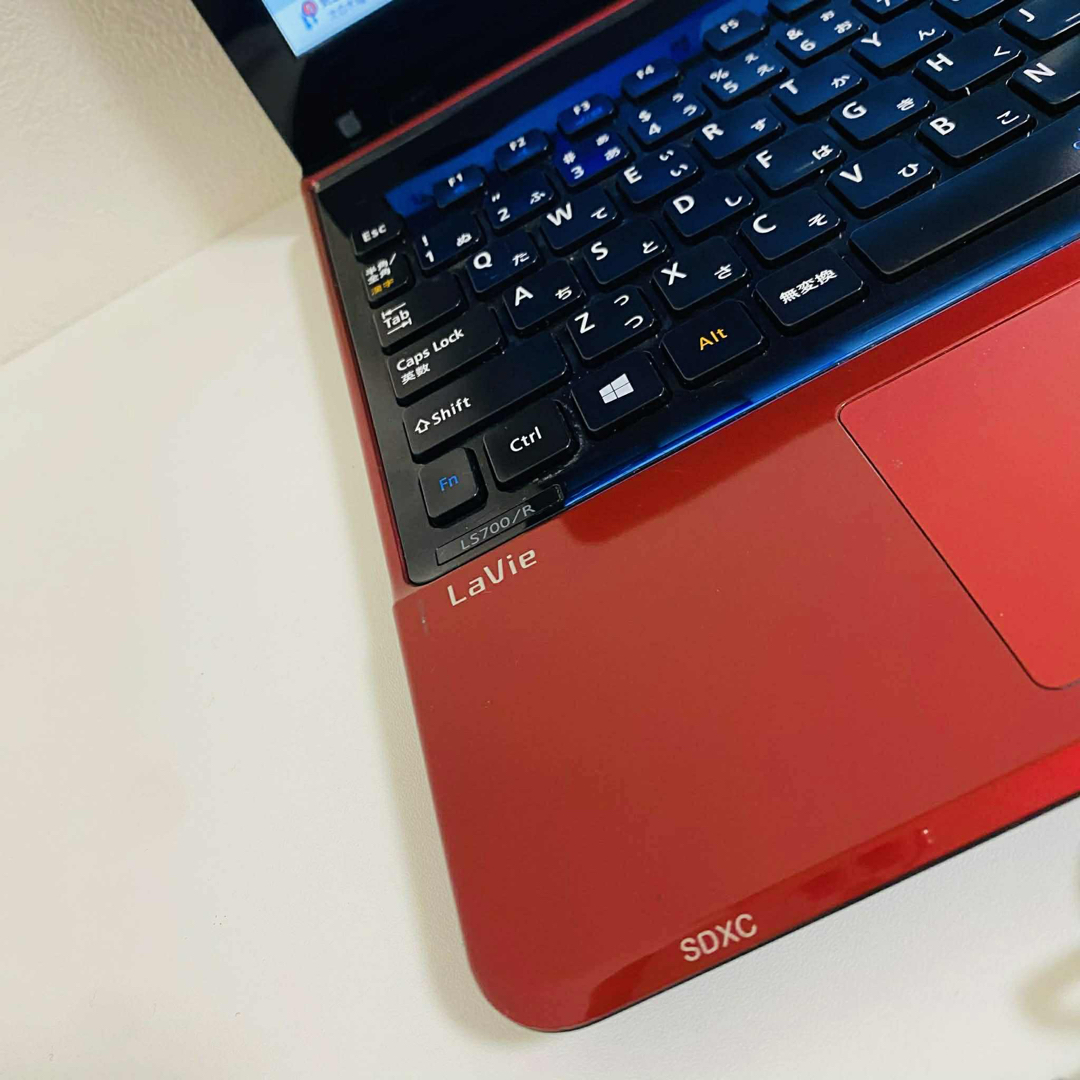 Y966 NECノートパソコンi7メモリ8G高速 Windows11オフィス付き