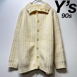 Y's - Y'sワイズ ヨウジヤマモト ウール変形ニットジャケット