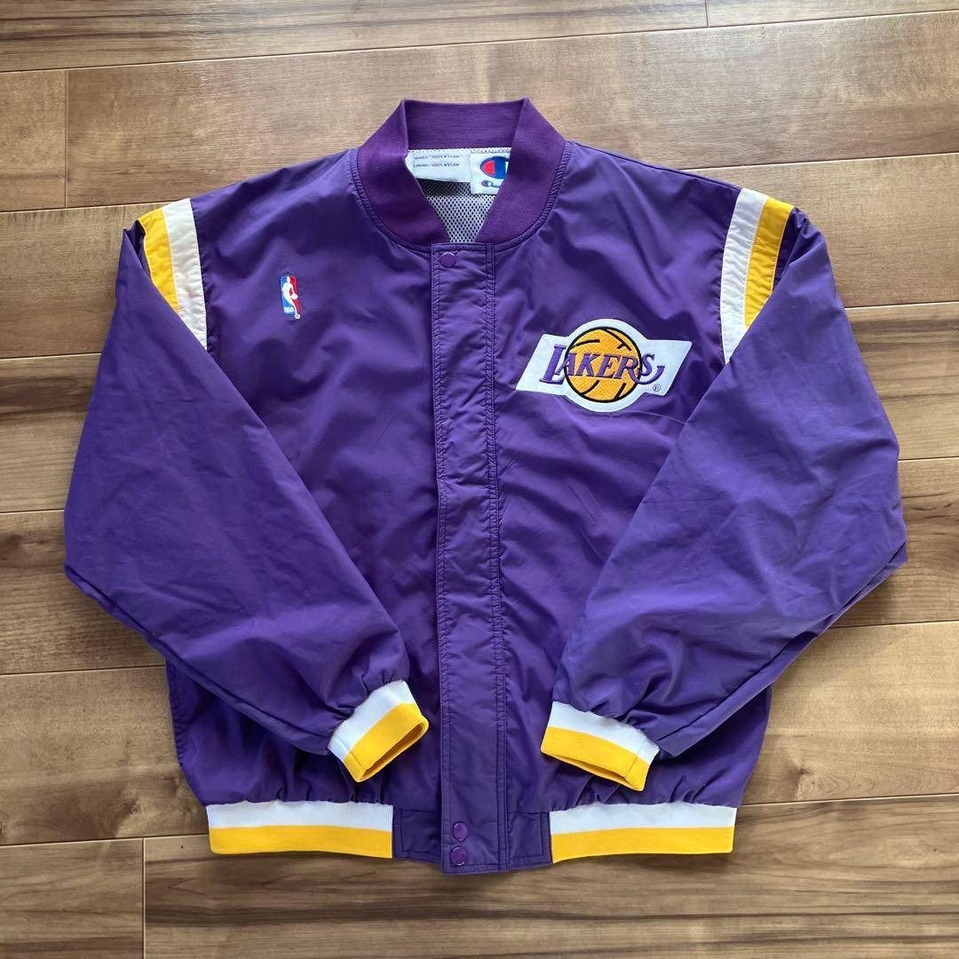 Champion - 【入手困難】 NBA 90s LAKERS レイカーズ セットアップ