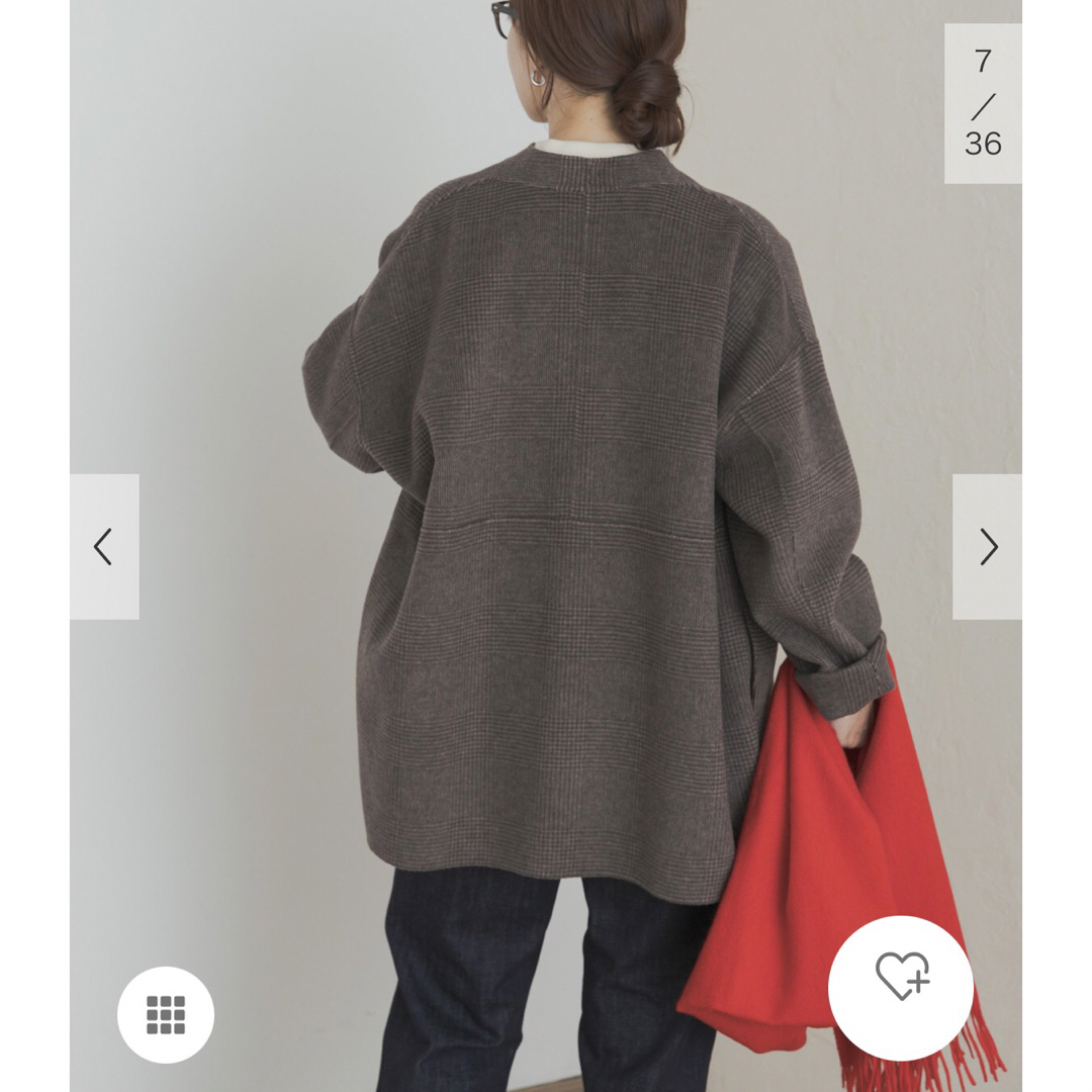 URBAN RESEARCH DOORS - 新品タグ付◉ BROWNCHECK DOORS ウールリバー