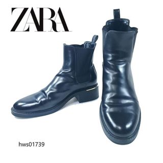 ZARA（ブーツ ・ ゴールド/金色系）のフリマアイテム一覧