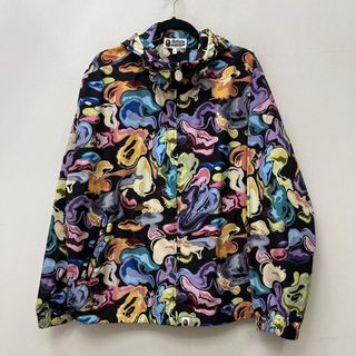 A BATHING APE - A BATHING APE ファイヤーカモ ナイロンジャケット(L