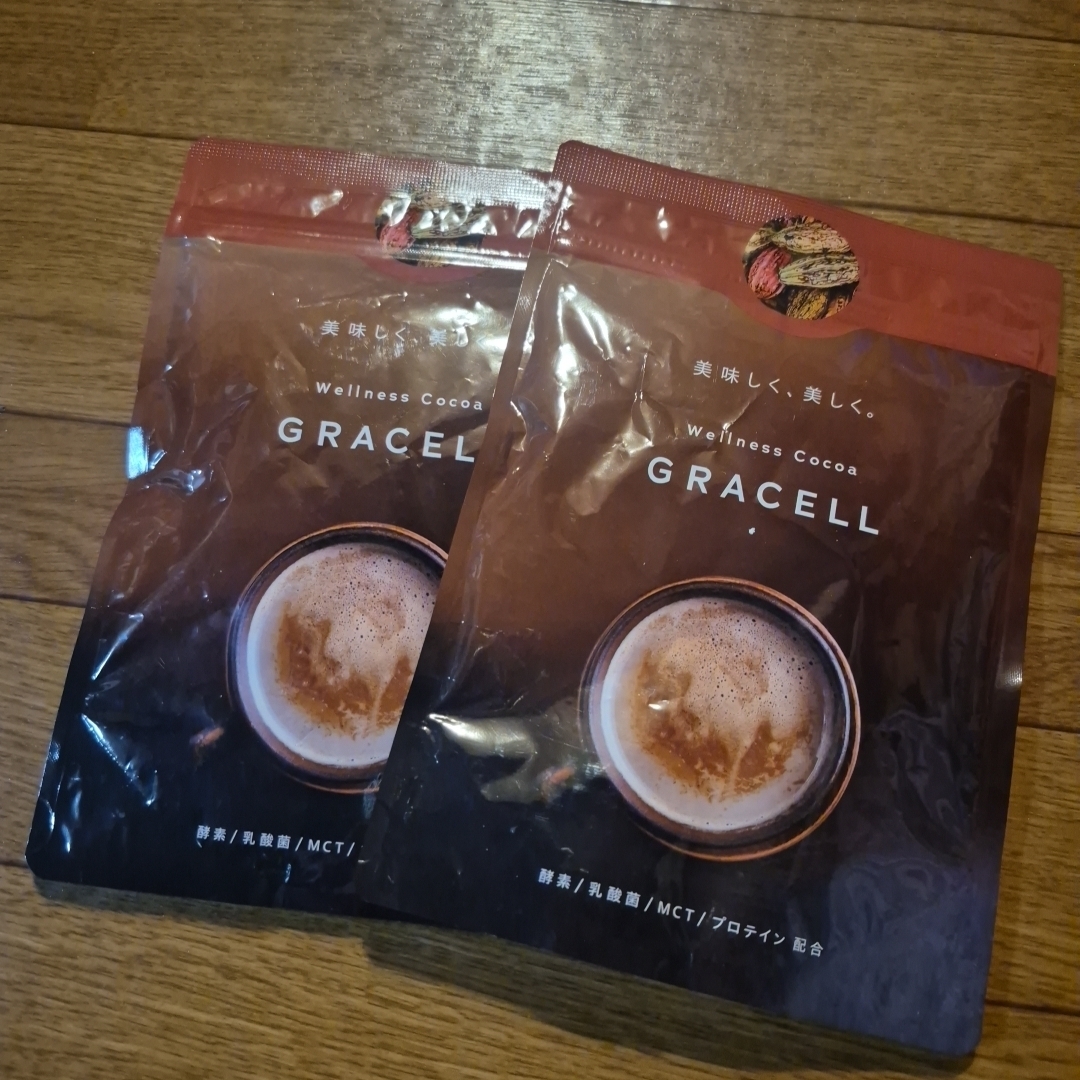 GRACELL Wellness Cocoa 100g2袋の通販 by ハピちん's shop｜ラクマ