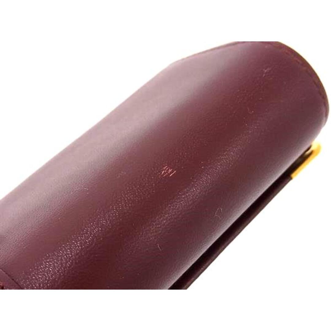 Cartier - □美品□ Cartier カルティエ マストライン レザー メガネ