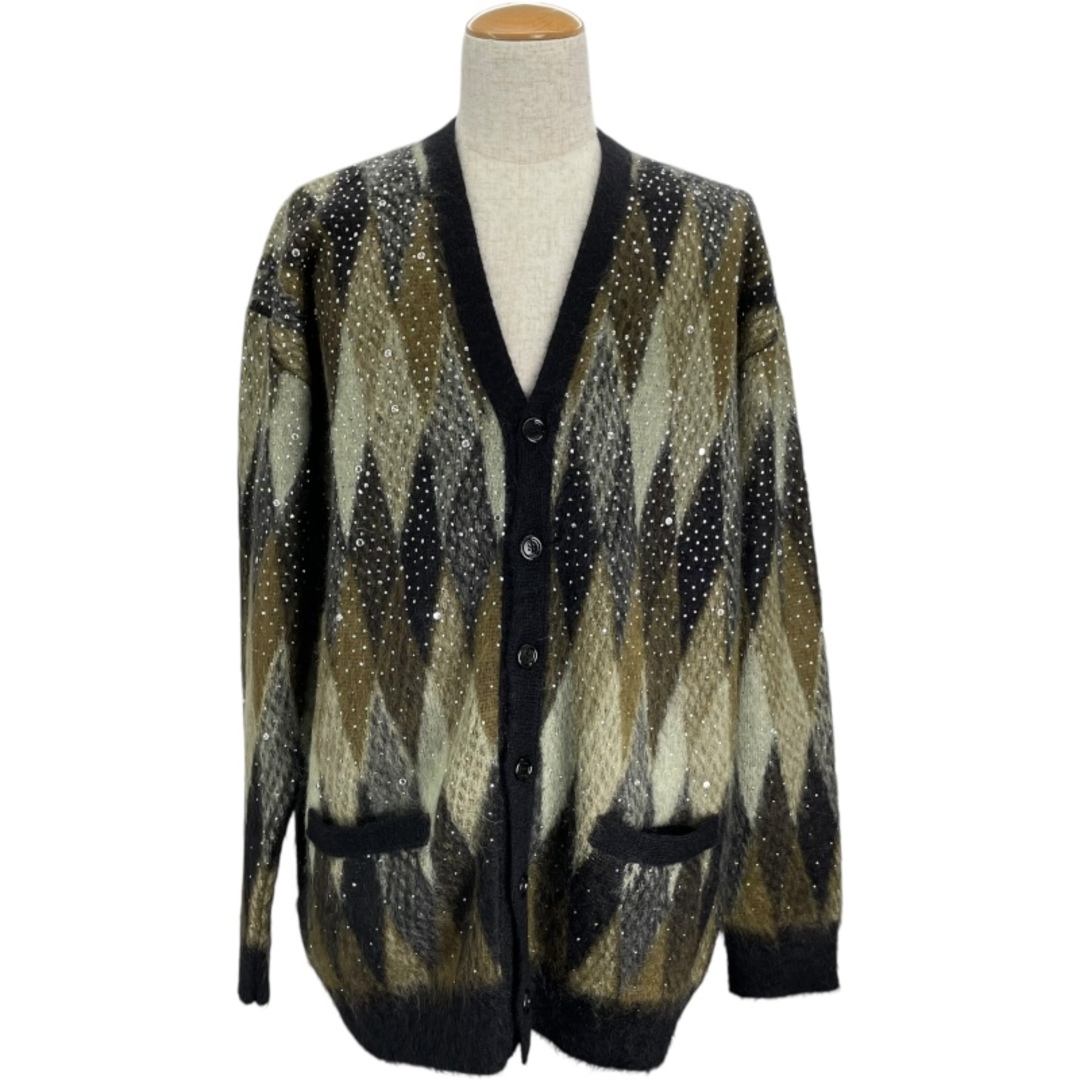 CELINE - セリーヌ CELINE ラインストーン装飾モヘアニット