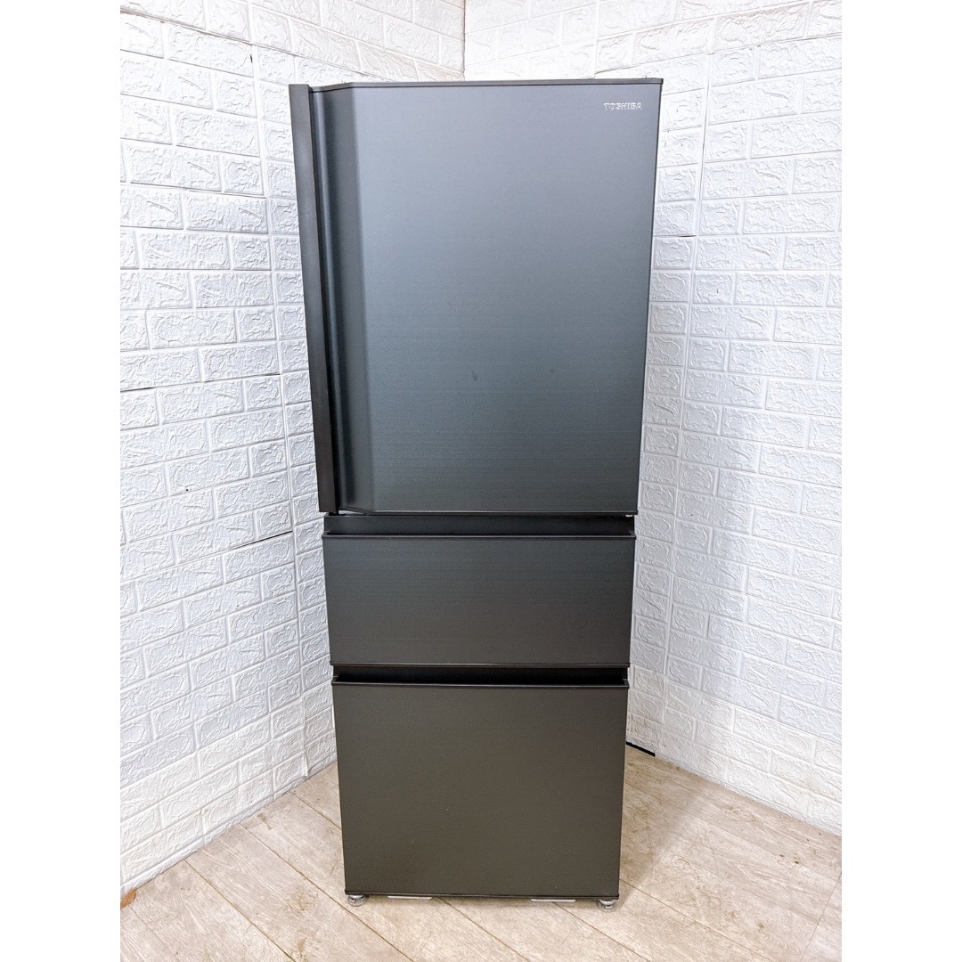 東芝 - B01044 トウシバ 326L 冷蔵庫 大型 小型 一人暮らしの通販 by
