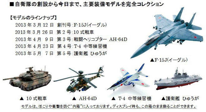 隔週刊 自衛隊モデル・コレクション｜定期購読 - 雑誌のFujisan