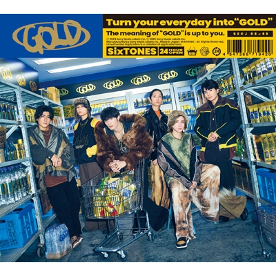 GOLD 【初回盤A】(+Blu-ray) : SixTONES | HMV&BOOKS online - SECJ-98/9