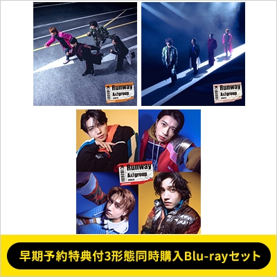 早期予約特典付3形態同時購入Blu-rayセット》Runway【初回限定盤A】+