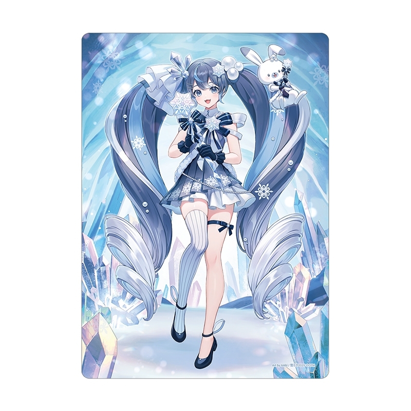 SNOW MIKU 2025 A5硬質ケース 雪ミク Art by tokki : 初音ミク