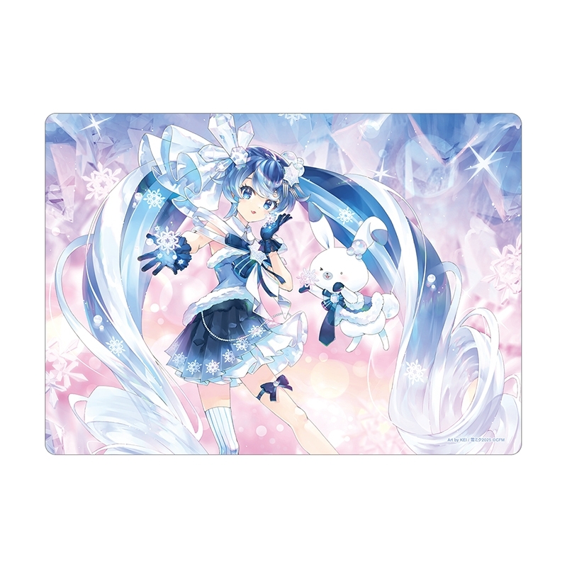 SNOW MIKU 2025 A5硬質ケース 雪ミク Art by KEI : 初音ミク