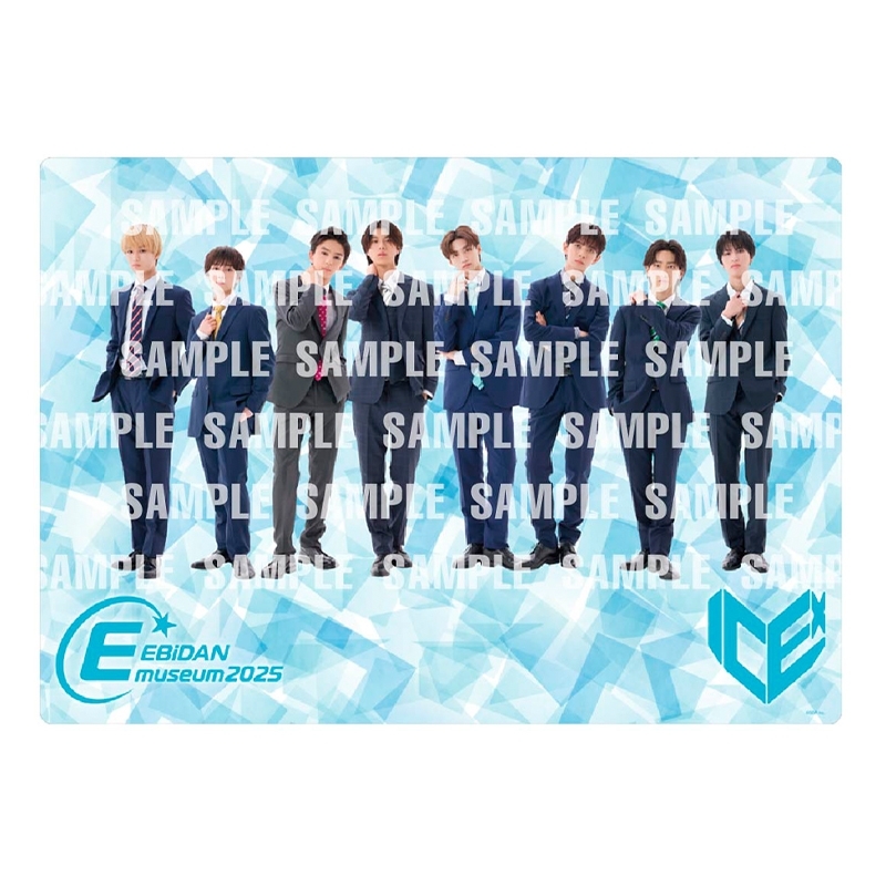 クリアポスター【ICEx】/ EBiDAN museum 2025 : EBiDAN | HMV&BOOKS