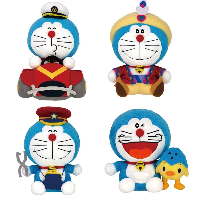 ぬいぐるみセット(H)/ ドラえもん映画40作品記念 : ドラえもん