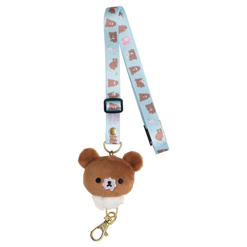 ぬいぐるみリールネックストラップ : リラックマ | Loppiオススメ