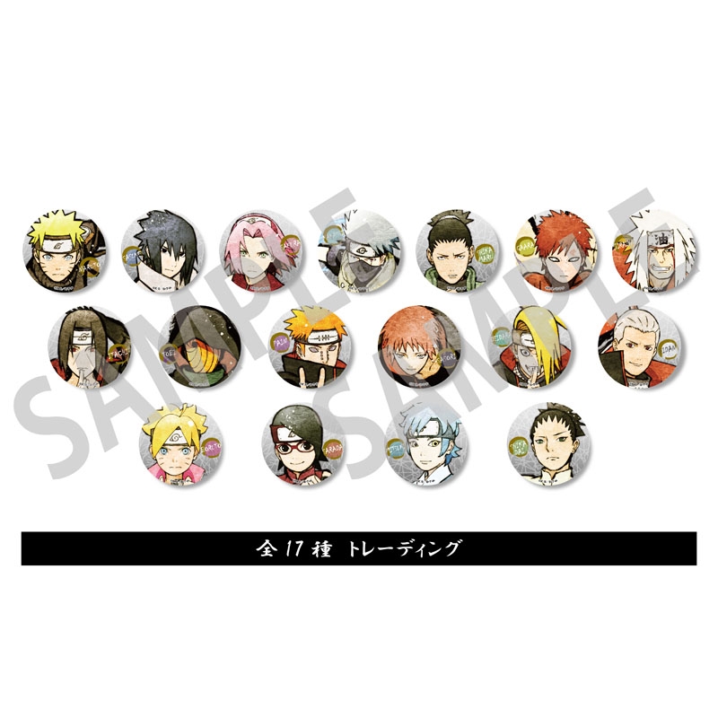 トレーディング缶バッジ / NARUTO×BORUTO GENERATION STORE : NARUTO