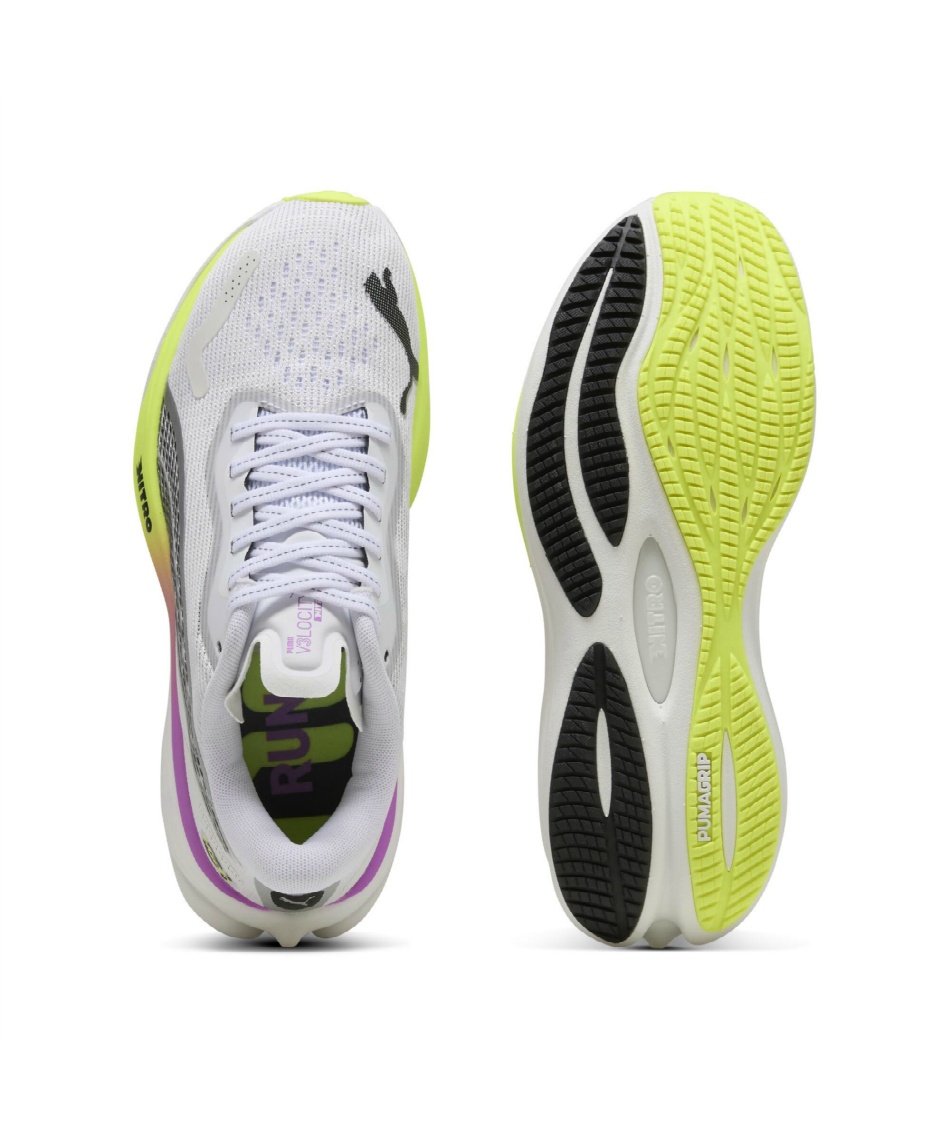 ランニングシューズ ウィメンズ ヴェロシティ ニトロ 3 EKIDEN グロー