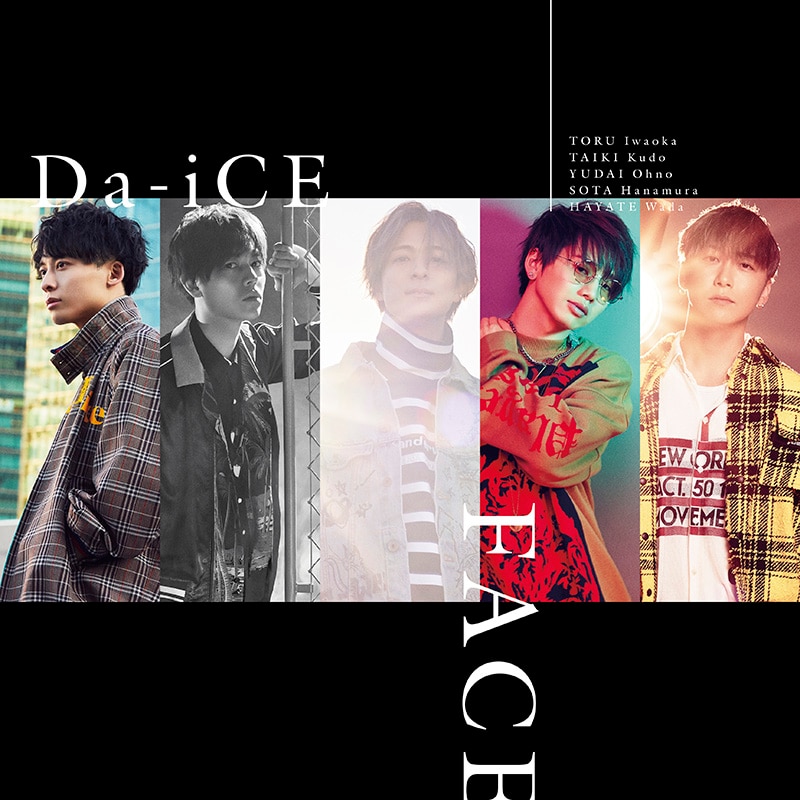 5th ALBUM 『FACE』 | ディスコグラフィー | Da-iCE | アーティスト