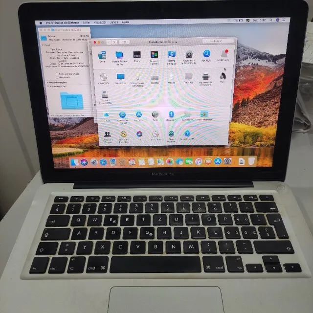 Apple Macbook Pro Mid 2012 A1278 Core I5 4gb 500gb Silver Silver