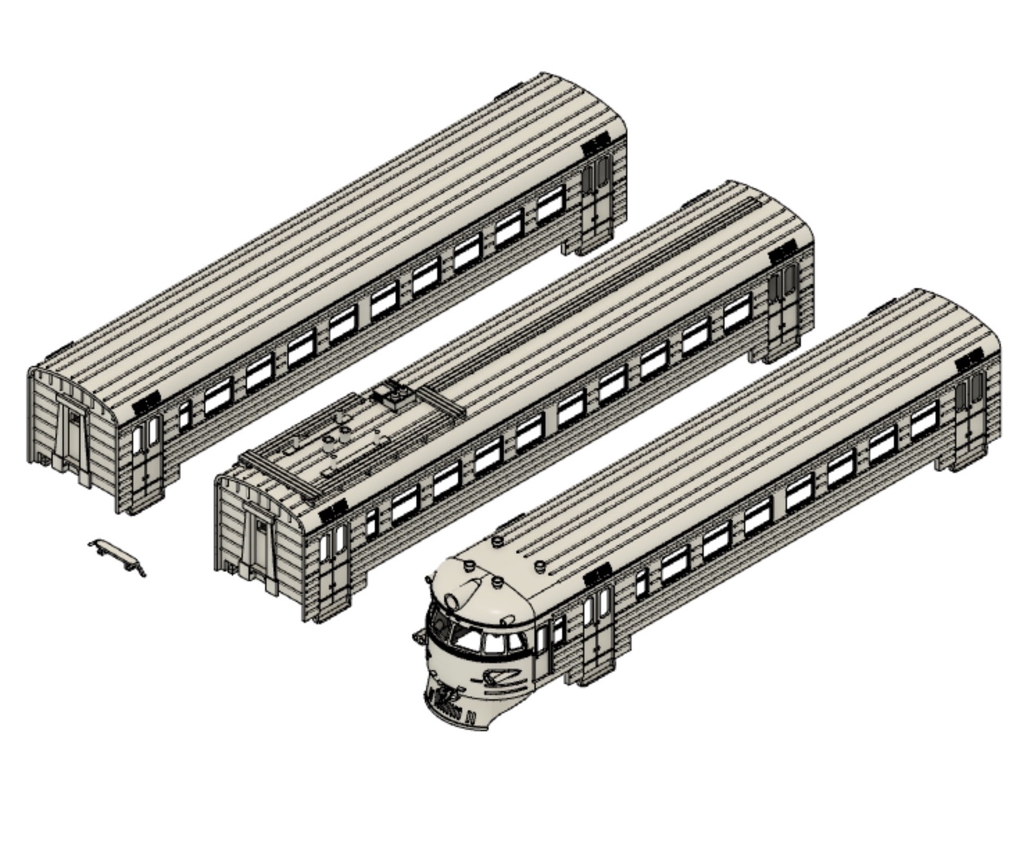 ソ連 ロシア エレクトリーチカ ЭР2 基本4両セット - DMM.make