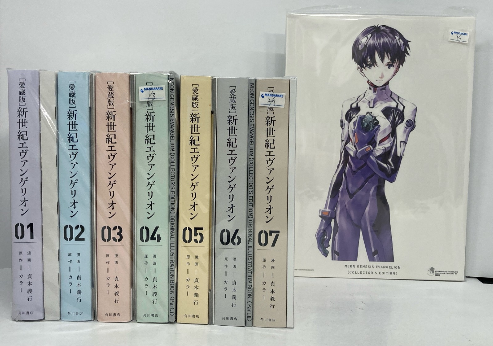 エヴァンゲリオン 愛蔵版 全巻 特典 複製原画 1巻以外未開封 新世紀